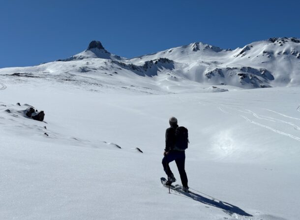 Schneeschuhwanderung zur Spitzmeilenhütte, März 2026